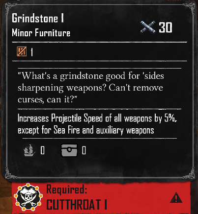 Grindstone I (Required:Cutthroat 1)